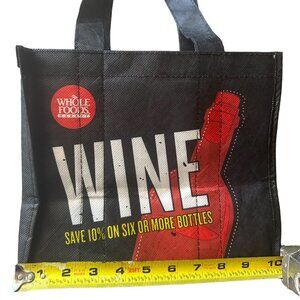 Reusable Whole Foods Wine Tote for 6 bottles